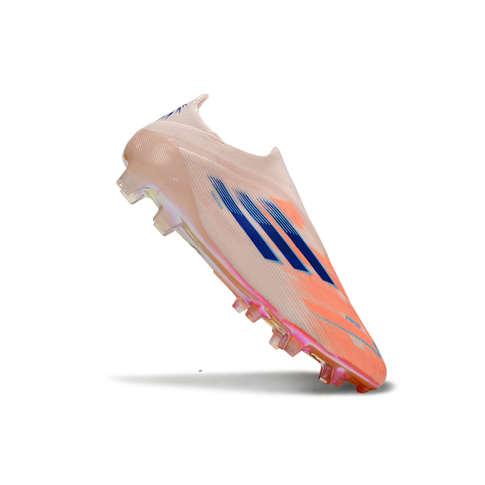 Chuteira Campo Adidas F50 LL FG Rosa e Azul