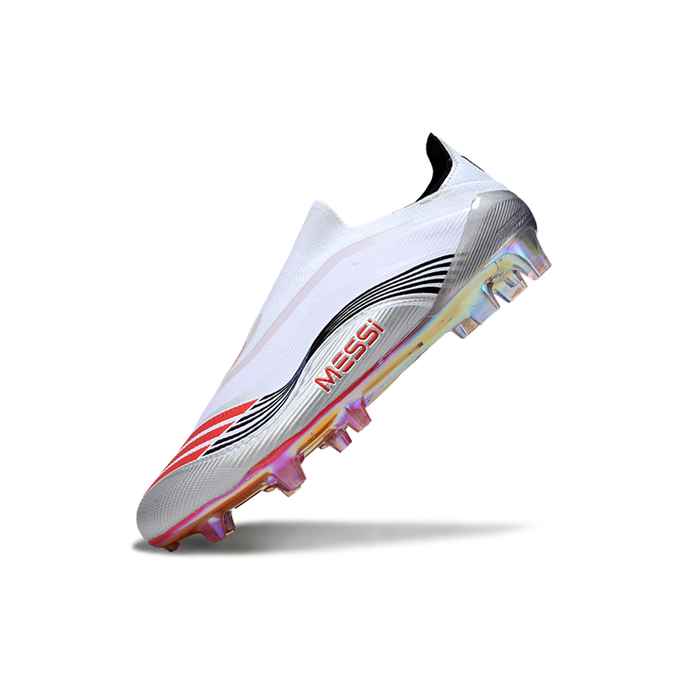 Chuteira Campo Adidas F50 LL FG ‘'Prestig10'' Branco, Cinza e Rosa