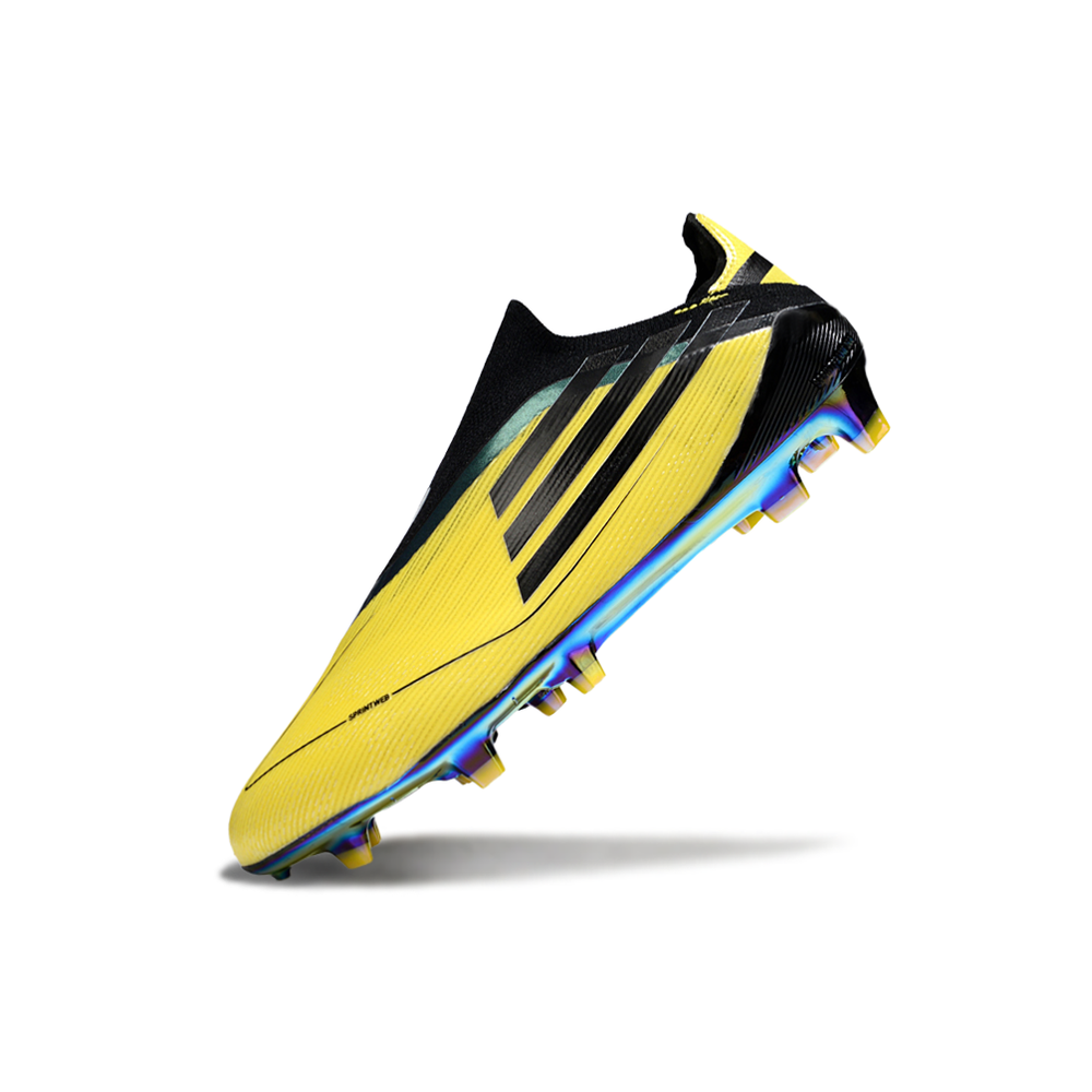 Chuteira Campo Adidas F50 LL FG Amarelo e Preto