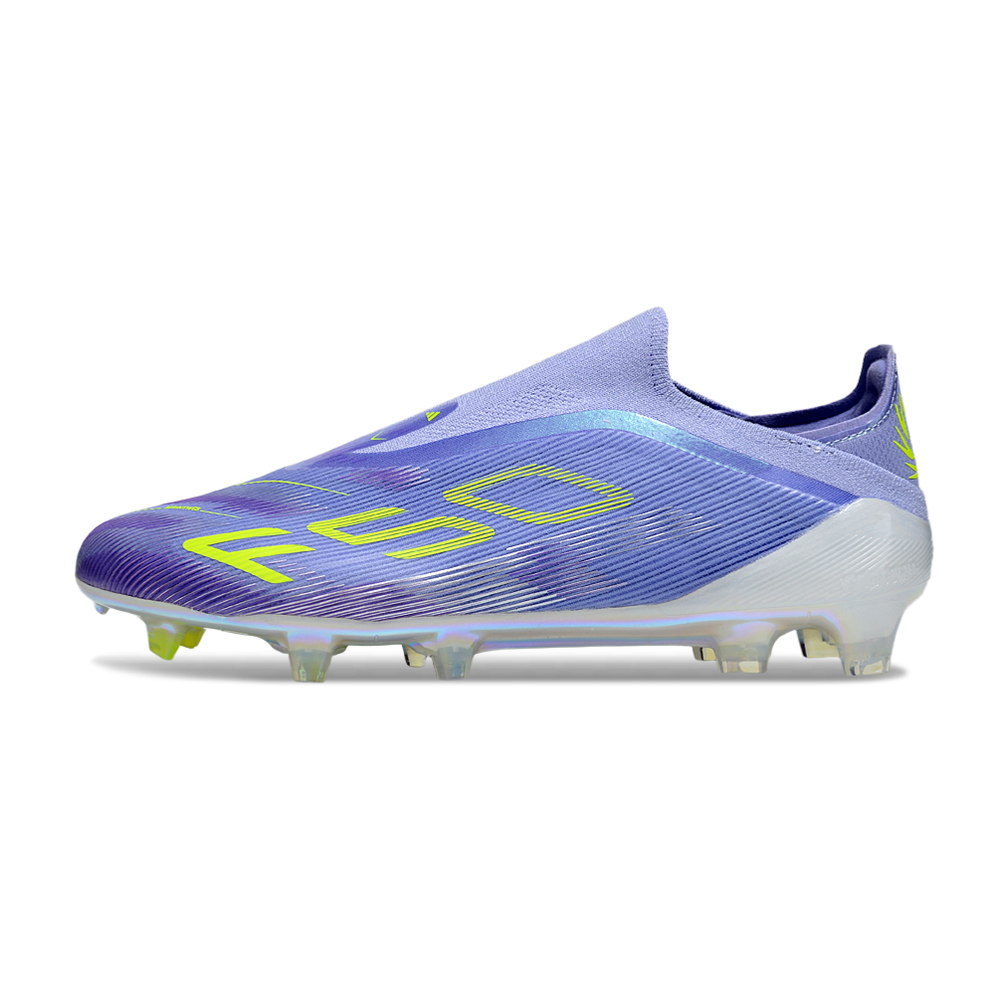 Chuteira Campo Adidas F50 LL FG Roxo e Verde