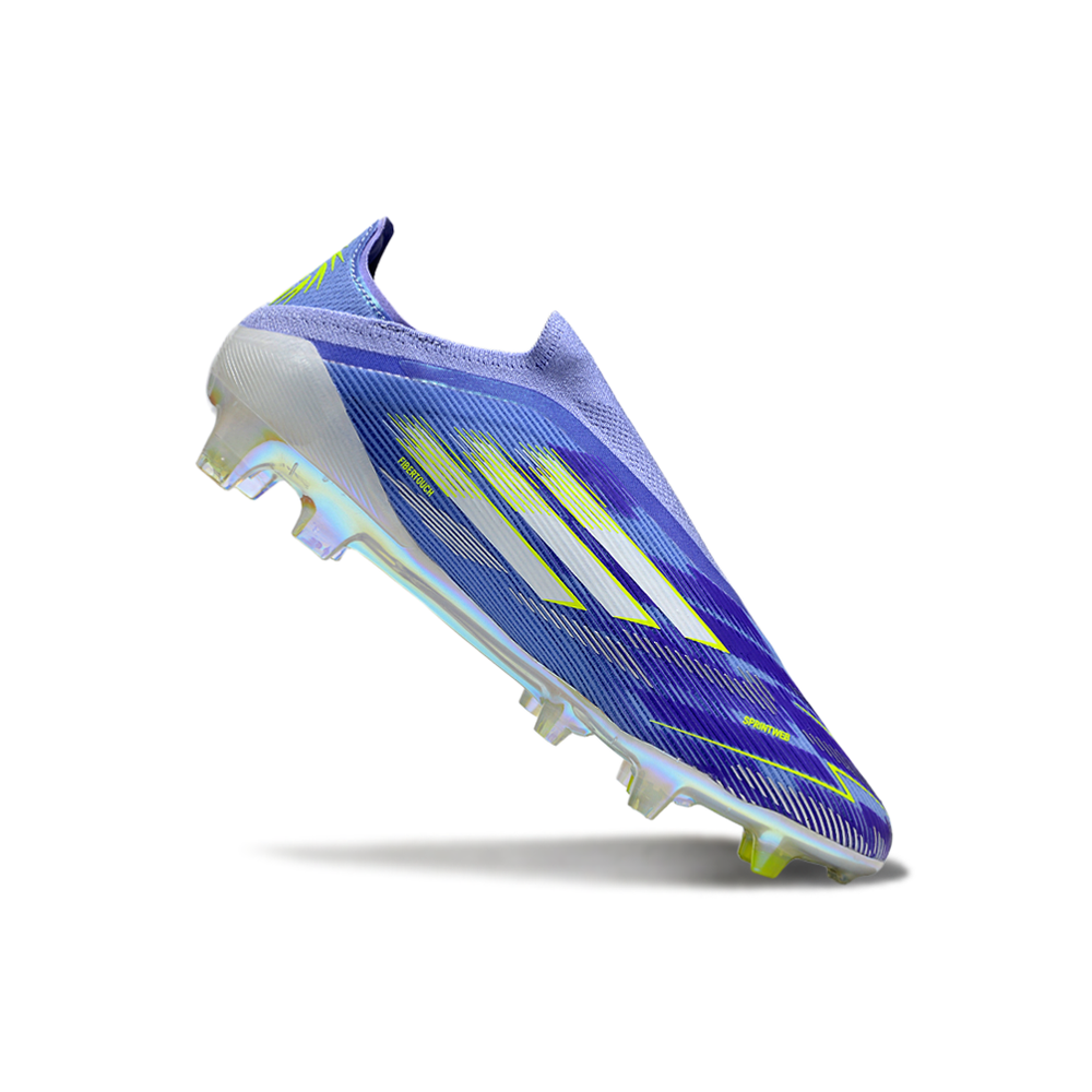 Chuteira Campo Adidas F50 LL FG Roxo e Verde