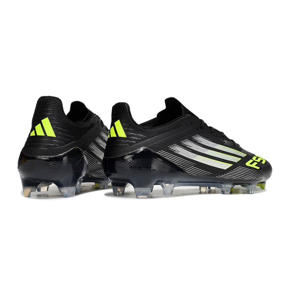 Chuteira Campo Adidas F50 FG Preto e Verde