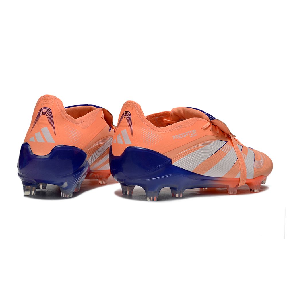 Chuteira Campo Adidas Predator FT 30 Elite FG Laranja e Azul