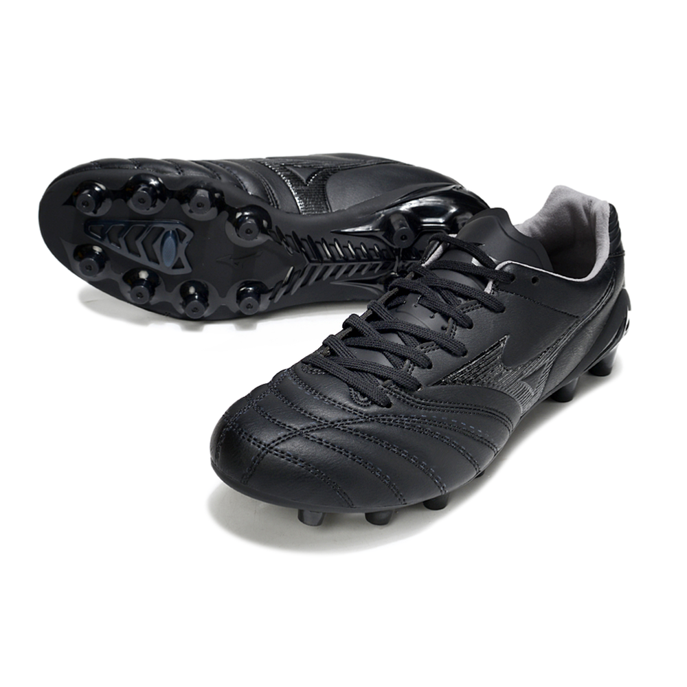 Chuteira Campo Mizuno Morelia Neo 4 Beta FG ''Innovation'' Preto