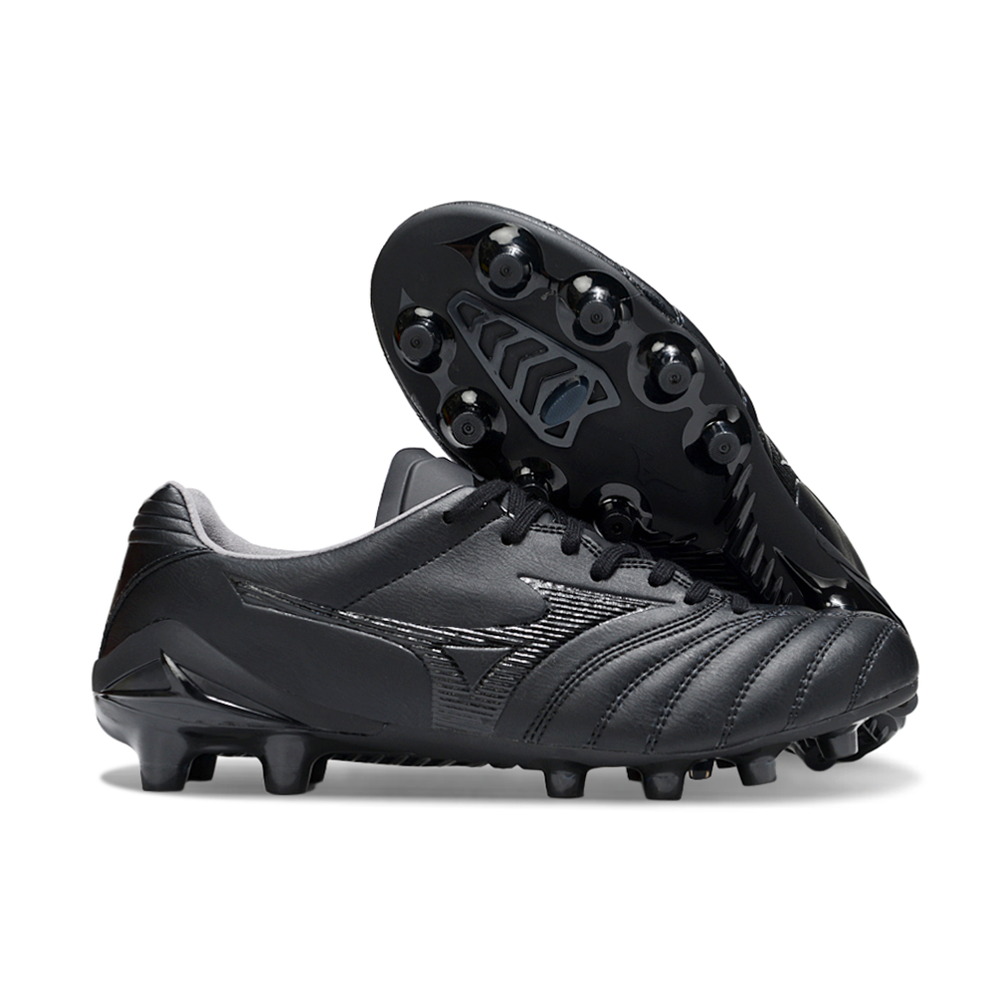 Chuteira Campo Mizuno Morelia Neo 4 Beta FG ''Innovation'' Preto