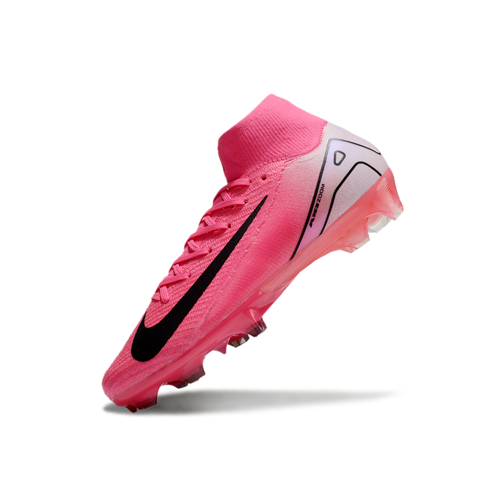 Chuteira Campo Nike Air Zoom Mercurial Superfly 10 Elite FG Rosa