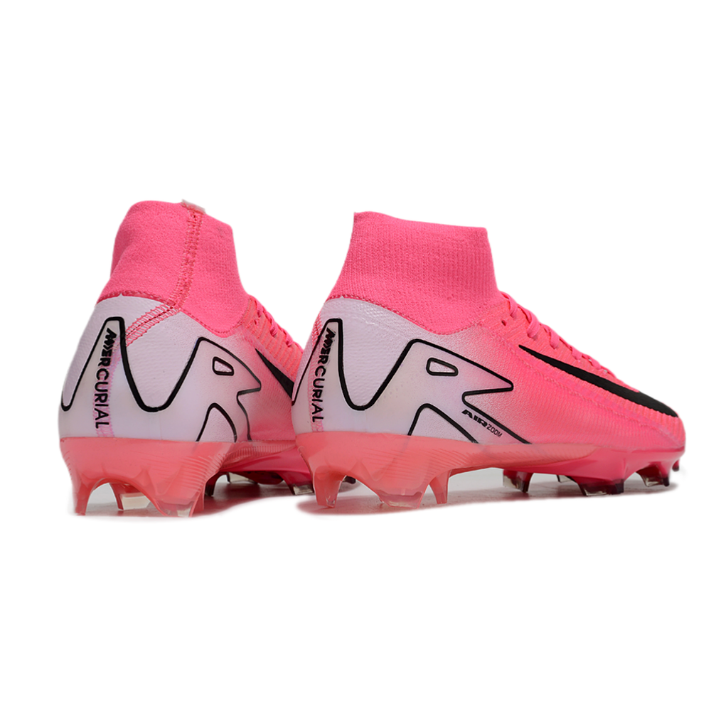Chuteira Campo Nike Air Zoom Mercurial Superfly 10 Elite FG Rosa