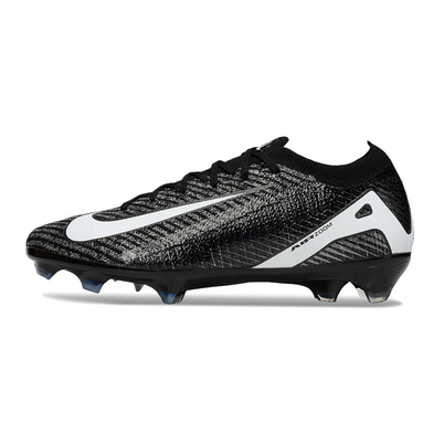 Chuteira Campo Nike Air Zoom Mercurial Vapor 16 Elite FG Preto e Branco