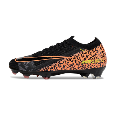 Chuteira Campo Nike Air Zoom Mercurial Vapor 16 Elite FG Preto e Laranja