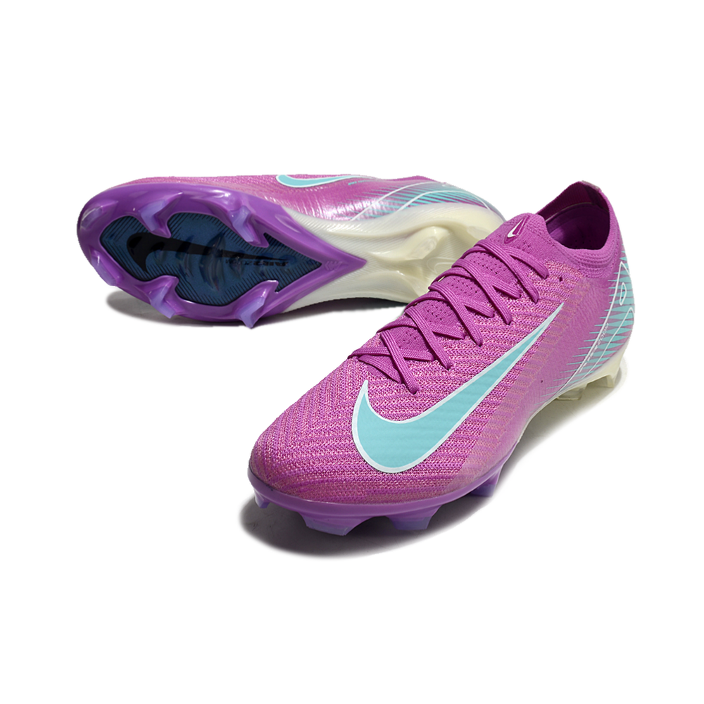 Chuteira Campo Nike Air Zoom Mercurial Vapor 16 Elite FG Roxa e Azul