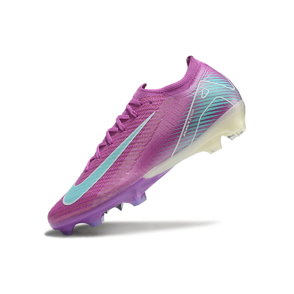 Chuteira Campo Nike Air Zoom Mercurial Vapor 16 Elite FG Roxa e Azul
