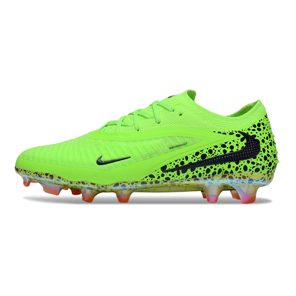 Chuteira Campo Nike Phantom GX 3 Elite FG Verde e Preto