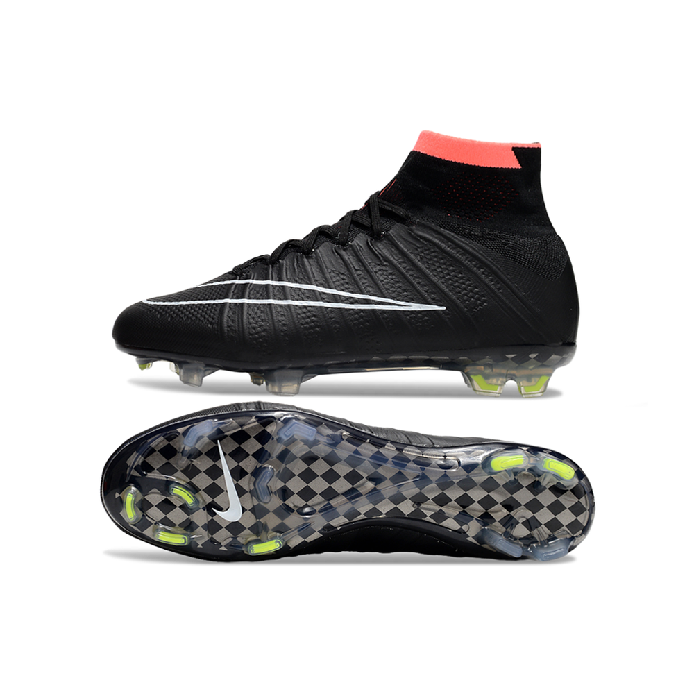 Chuteira Campo Nike Retrô Mercurial Superfly 4 FG Preto