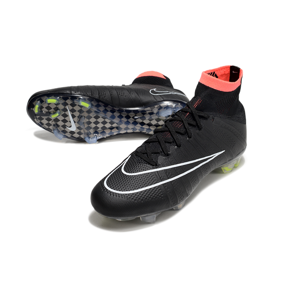 Chuteira Campo Nike Retrô Mercurial Superfly 4 FG Preto