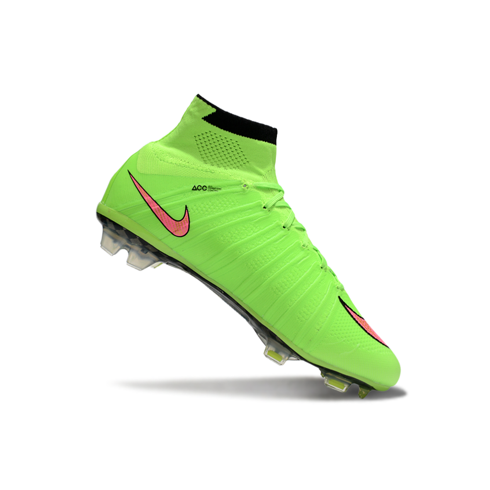Chuteira Campo Nike Retrô Mercurial Superfly 4 FG Verde