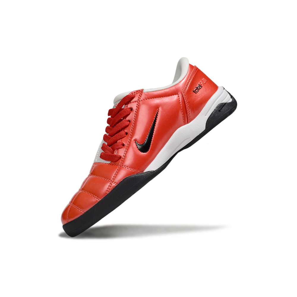 Chuteira Futsal Nike Total 90 IC Vermelho e Branco