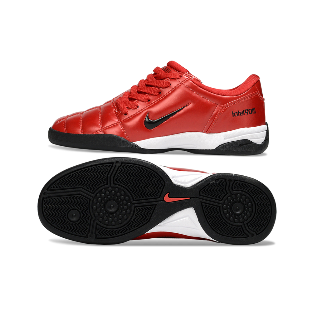 Chuteira Futsal Nike Total 90 IC Vermelho 
