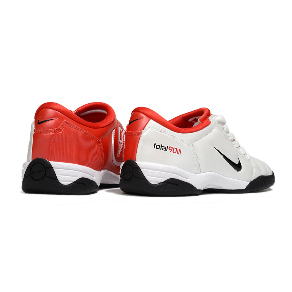 Chuteira Futsal Nike Total 90 IC Vermelho e Prata