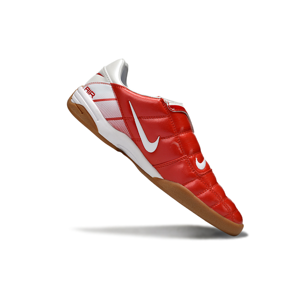 Chuteira Futsal Nike Total 90 IC Vermelho e Branco