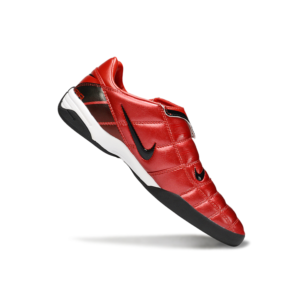 Chuteira Futsal Nike Total 90 IC Vermelho e Preto