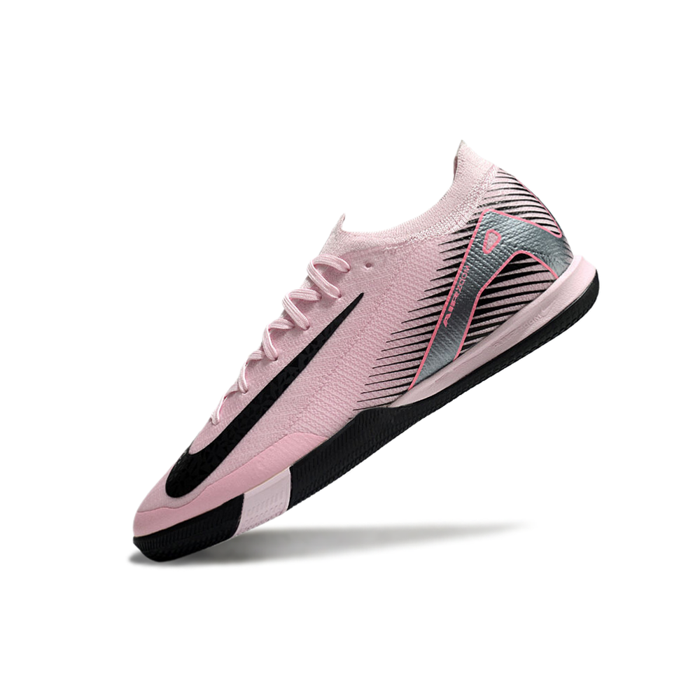 Chuteira Futsal Nike Air Zoom Mercurial Vapor 16 Elite IC Rosa e Preto