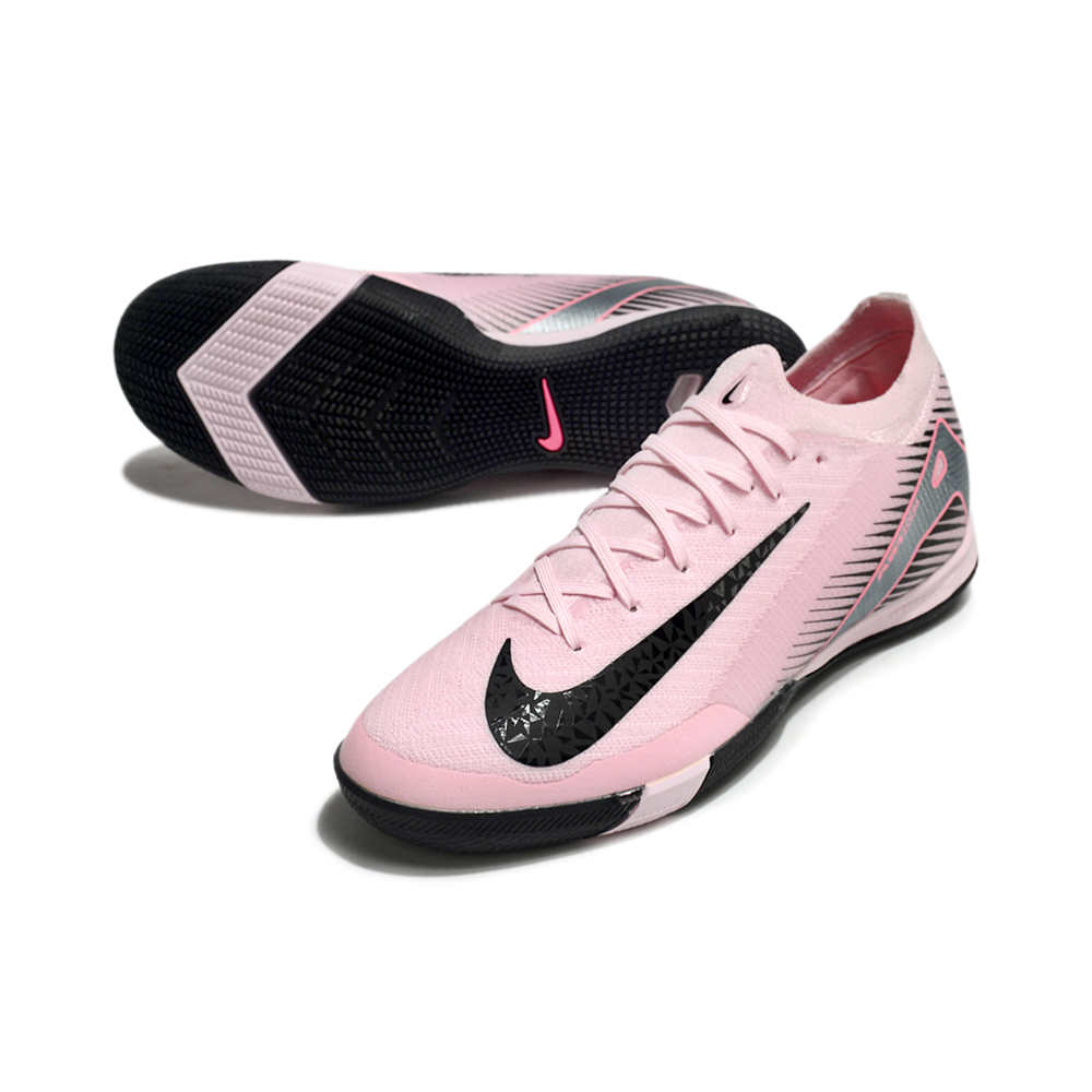 Chuteira Futsal Nike Air Zoom Mercurial Vapor 16 Elite IC Rosa e Preto