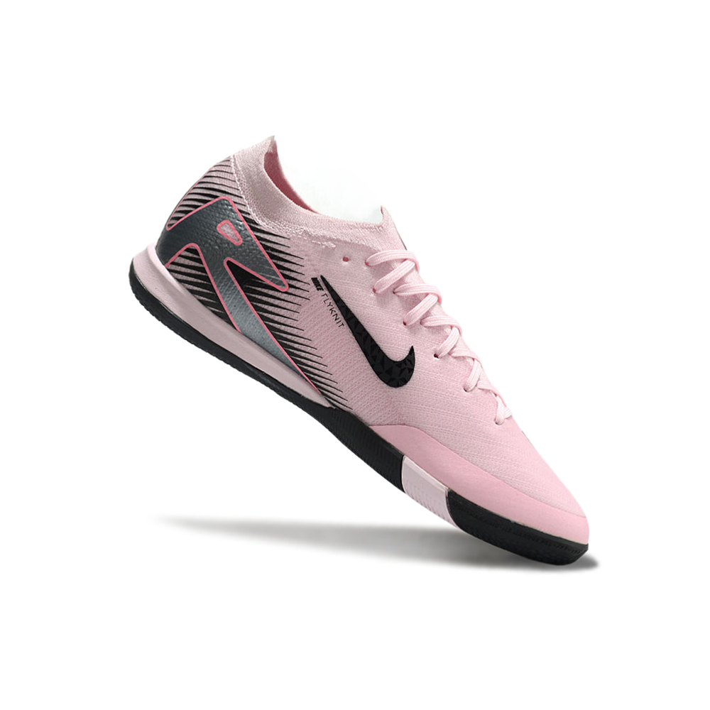 Chuteira Futsal Nike Air Zoom Mercurial Vapor 16 Elite IC Rosa e Preto