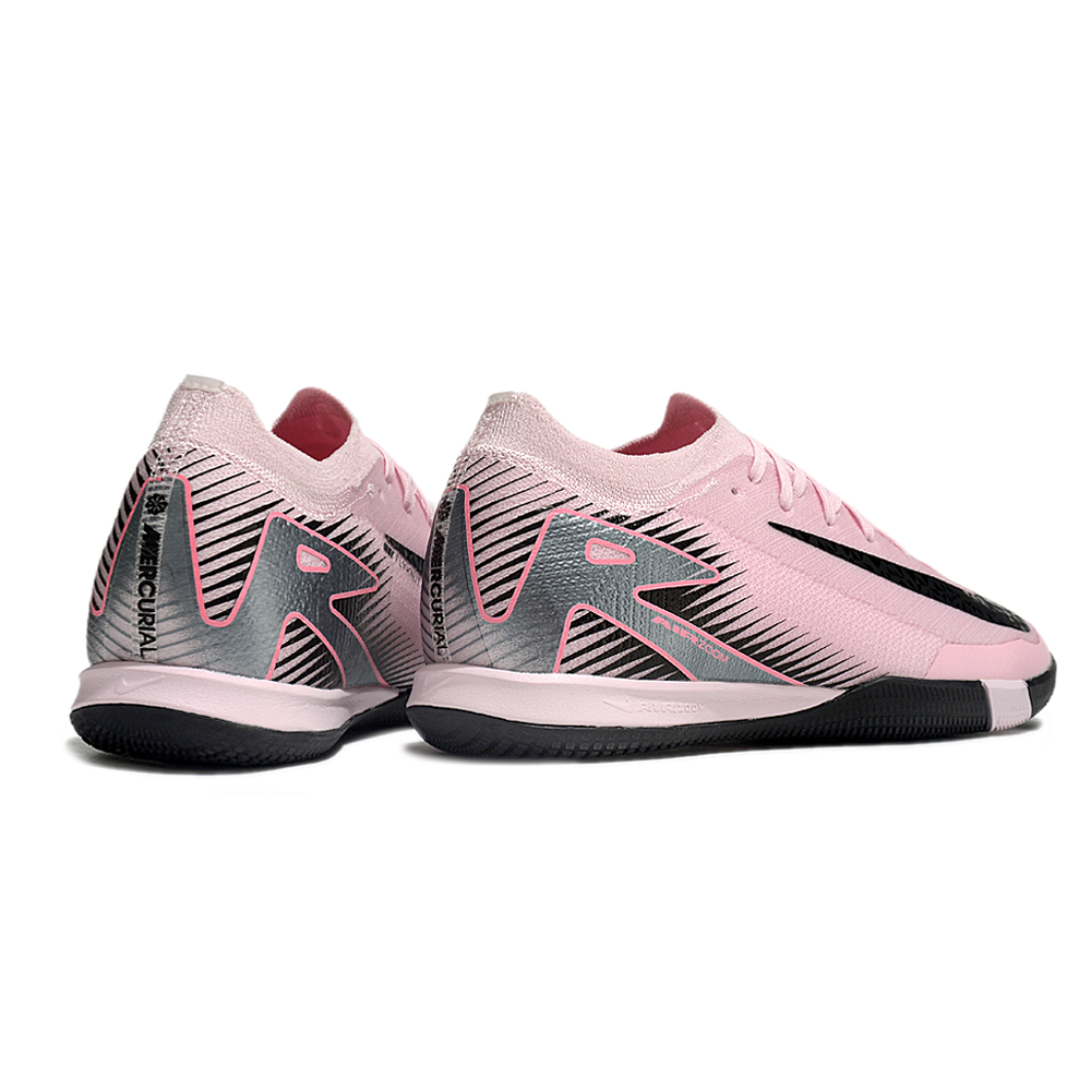 Chuteira Futsal Nike Air Zoom Mercurial Vapor 16 Elite IC Rosa e Preto