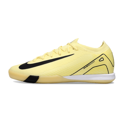 Chuteira Futsal Nike Air Zoom Mercurial Vapor 16 Elite IC Amarelo, Branco e Preto