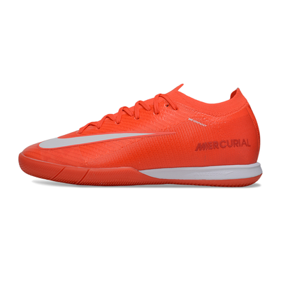 Chuteira Futsal Nike Air Zoom Mercurial Vapor 16 Elite IC Vermelho e Branco