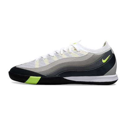 Chuteira Futsal Nike Air Zoom Mercurial Vapor 16 Elite IC Branco, Preto e Verde