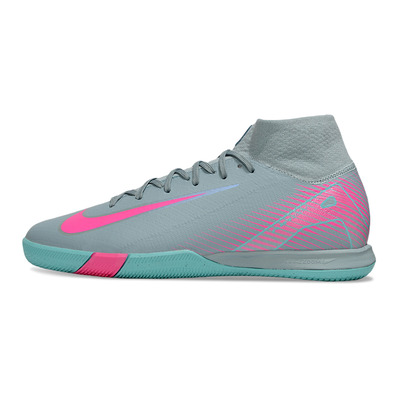 Chuteira Futsal Nike Air Zoom Mercurial Superfly 10 Elite IC ''Prism''  Azul e Rosa