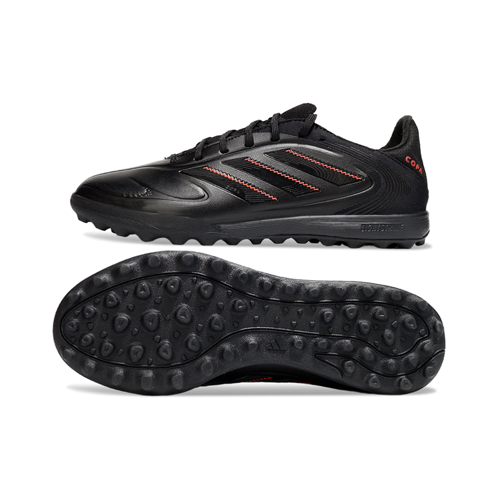 Chuteira Society Adidas Copa Pure.2 TF Preto e Vermelho