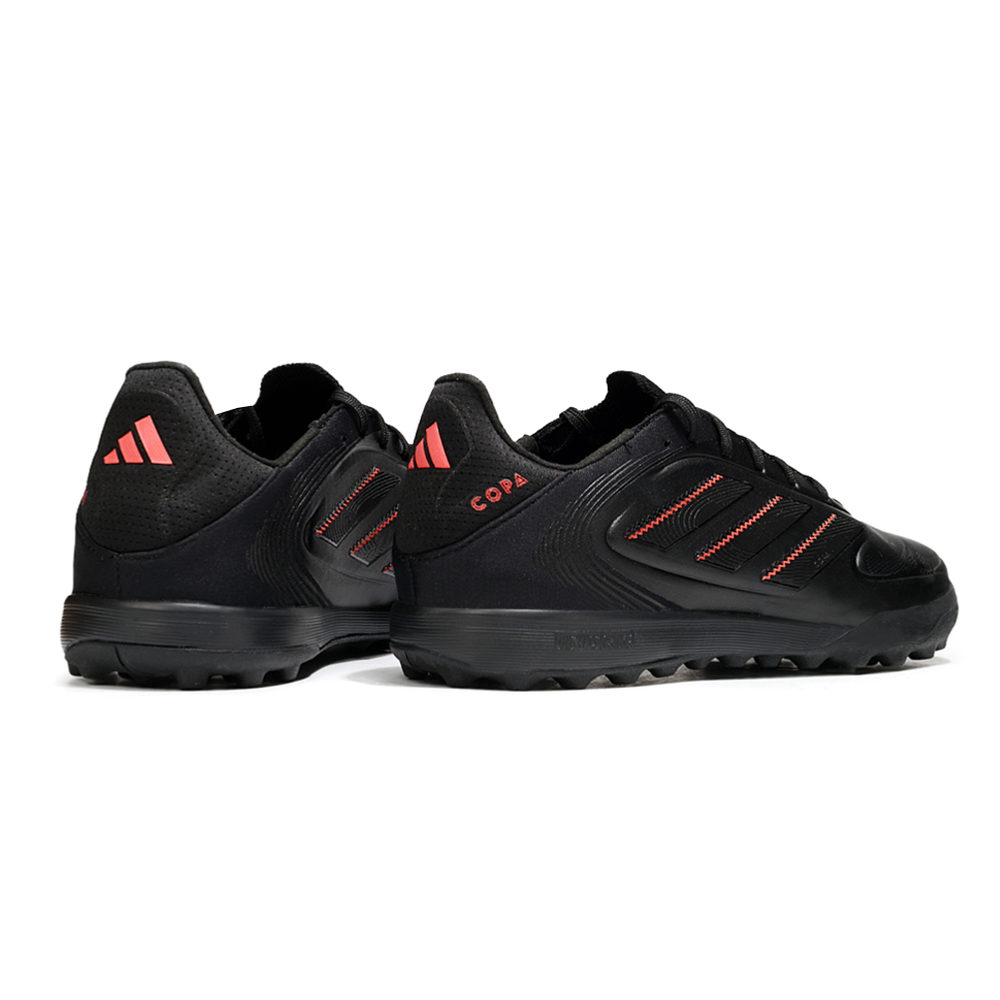Chuteira Society Adidas Copa Pure.2 TF Preto e Vermelho