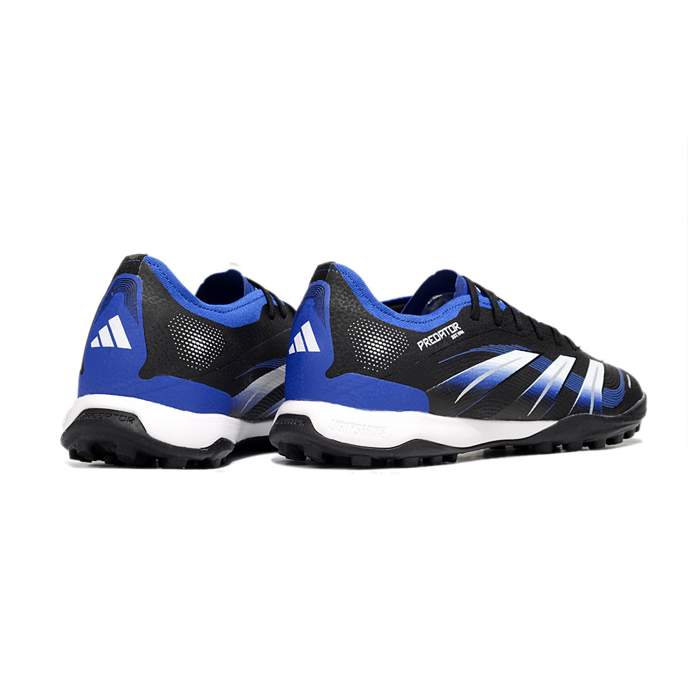Chuteira Society Adidas Predator Elite TF Preto e Azul