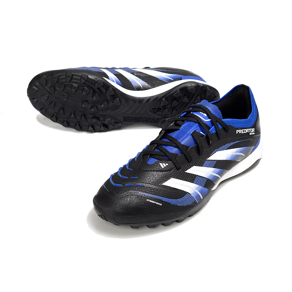Chuteira Society Adidas Predator Elite TF Preto e Azul