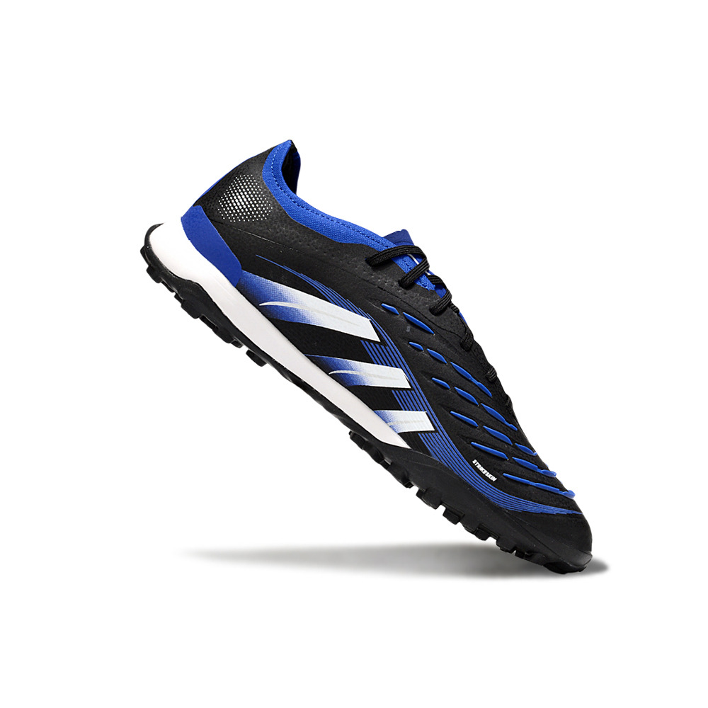 Chuteira Society Adidas Predator Elite TF Preto e Azul