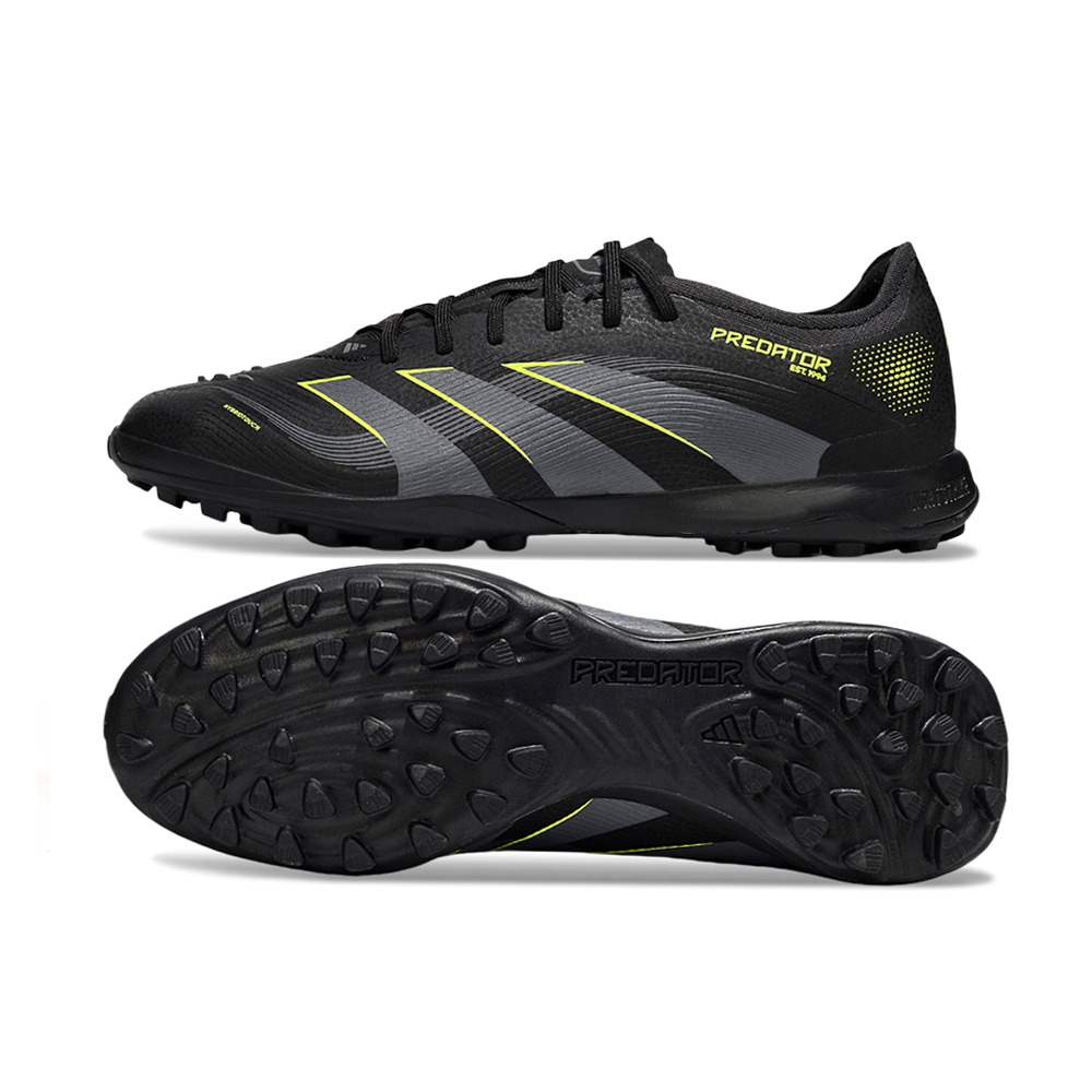 Chuteira Society Adidas Predator Elite TF Preto e Verde
