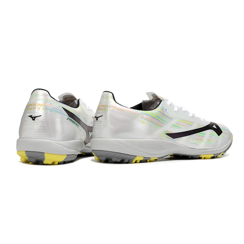 Chuteira Society Mizuno Alpha TF Prata