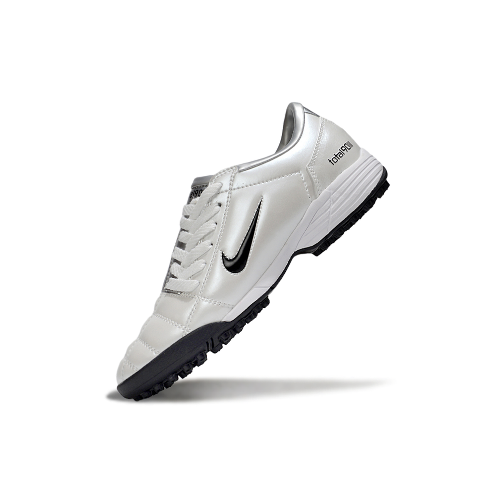 Chuteira Society Nike Total 90 TF Prata