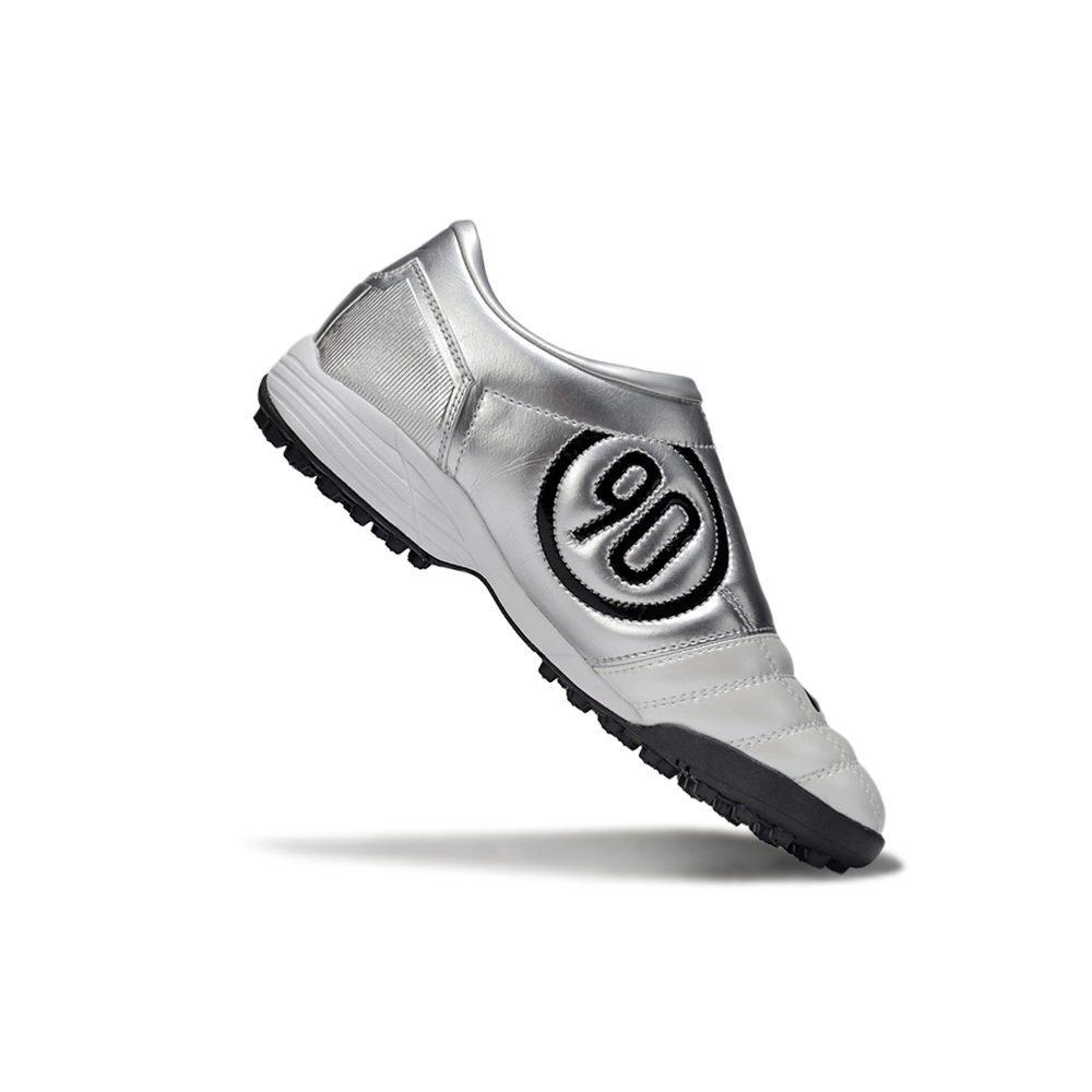Chuteira Society Nike Total 90 TF Prata