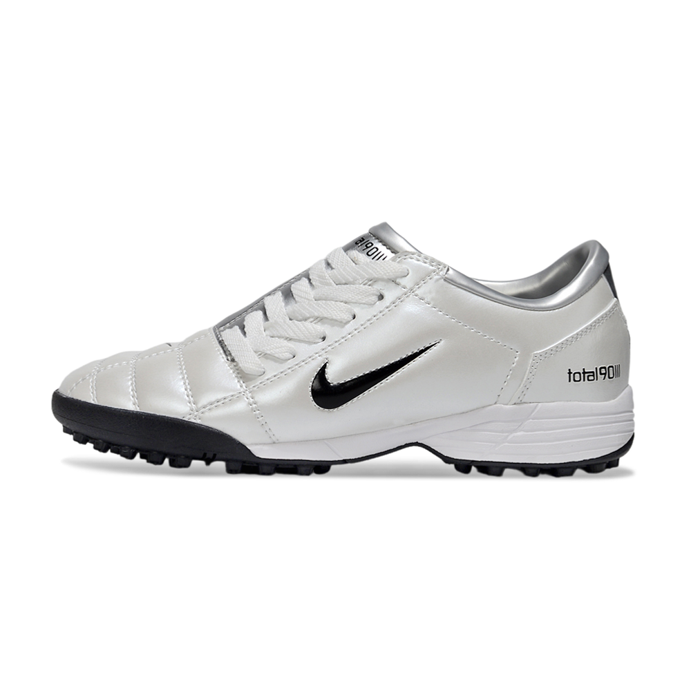 Chuteira Society Nike Total 90 TF Prata
