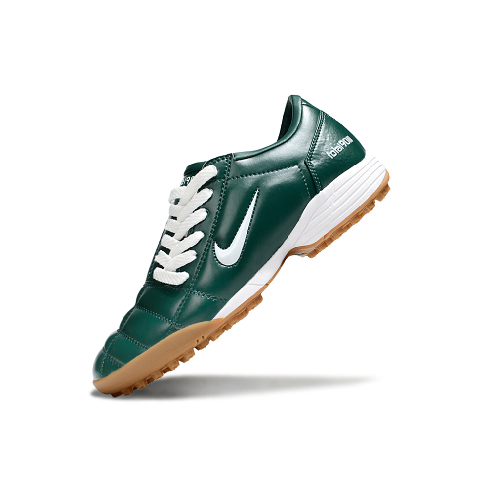 Chuteira Society Nike Total 90 TF Verde e Branco