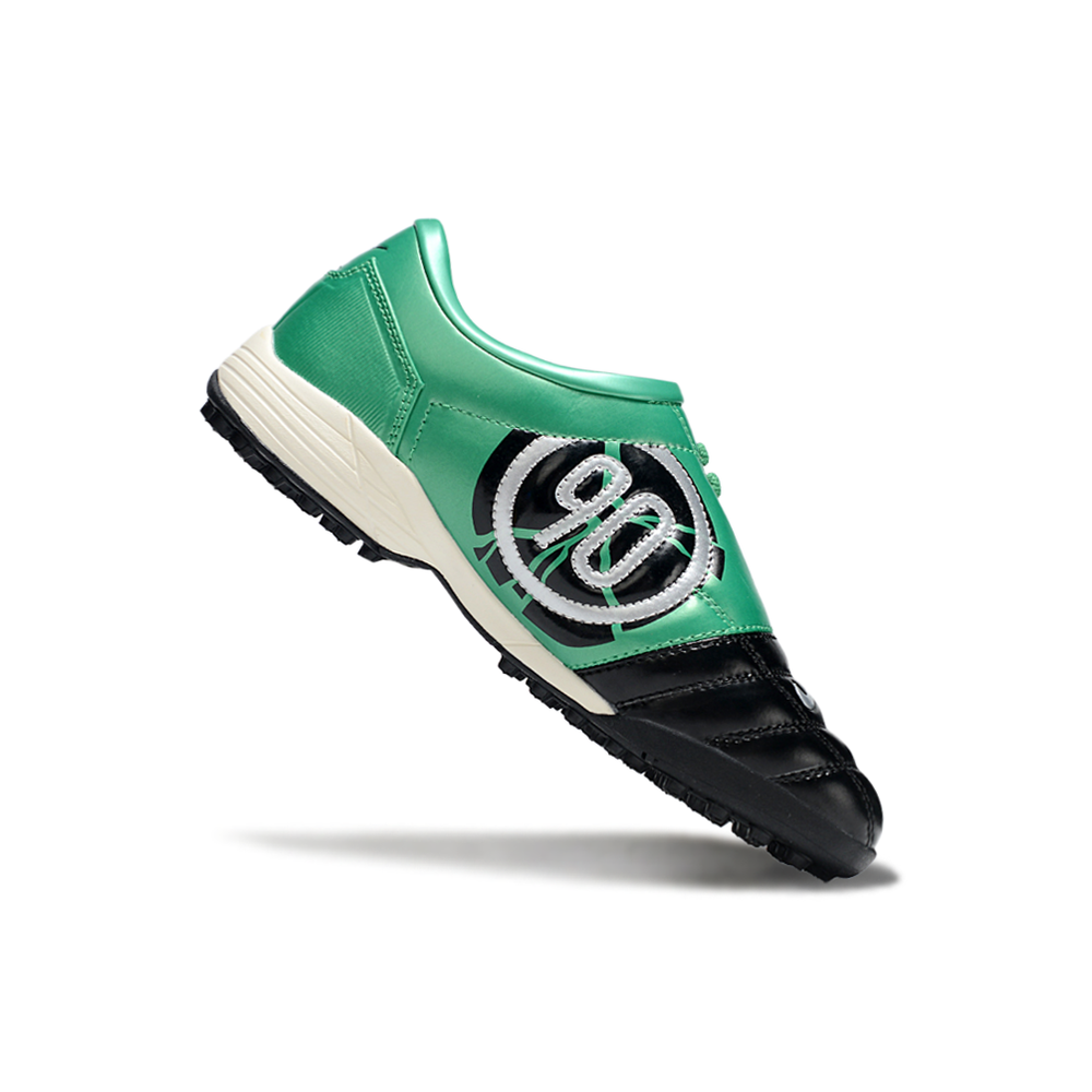 Chuteira Society Nike Total 90 TF Preto e Verde