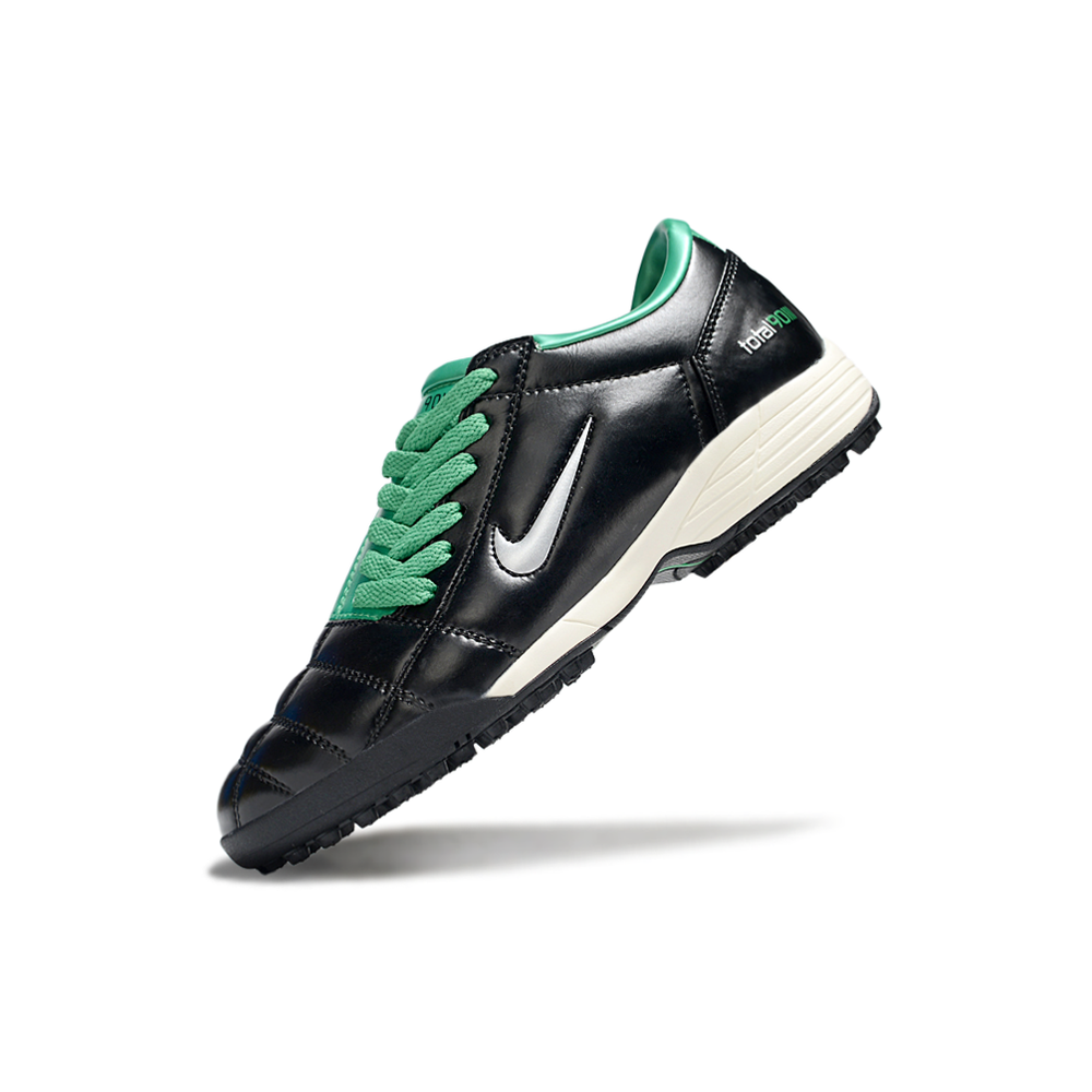 Chuteira Society Nike Total 90 TF Preto e Verde