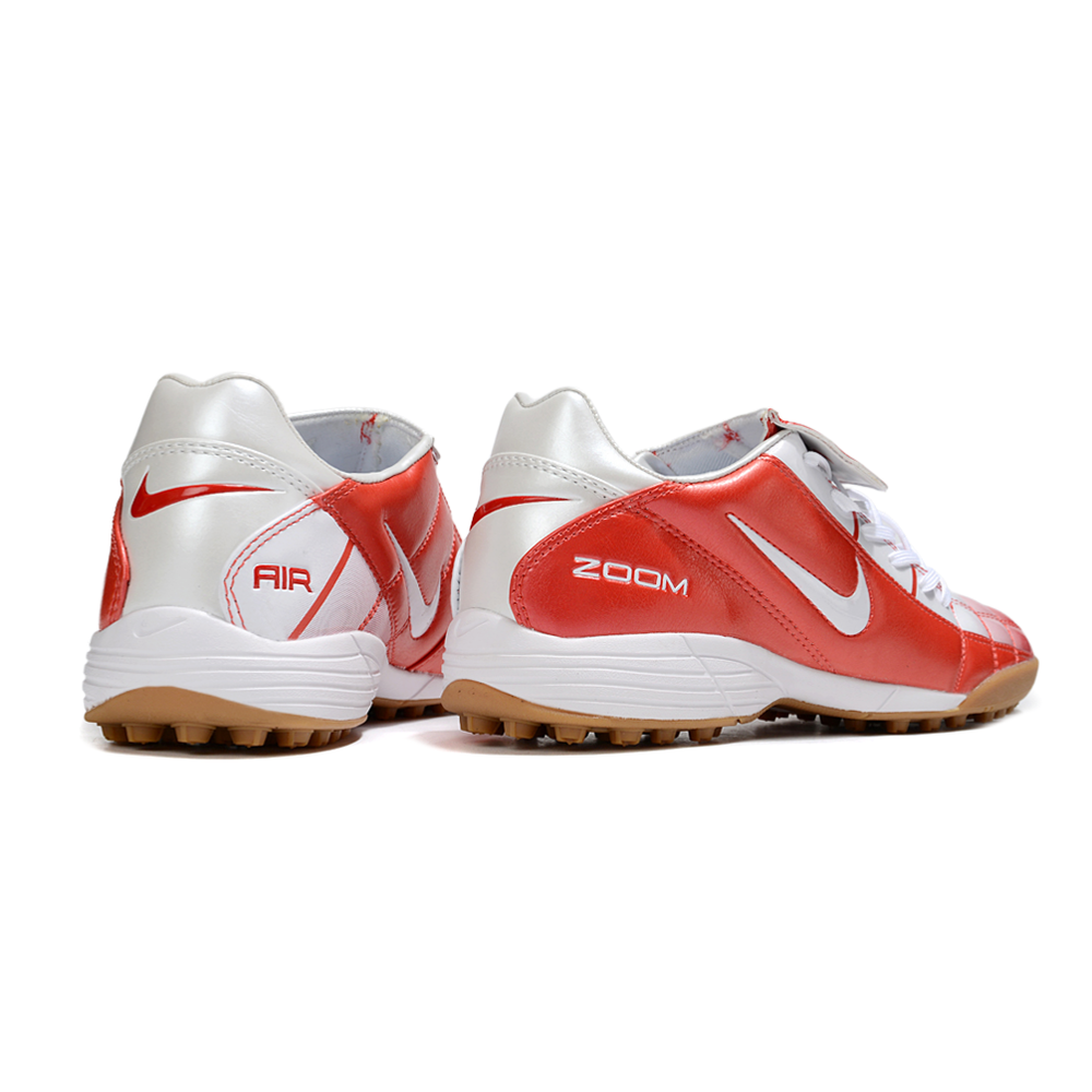 Chuteira Society Nike Total 90 TF Vermelho e Branco