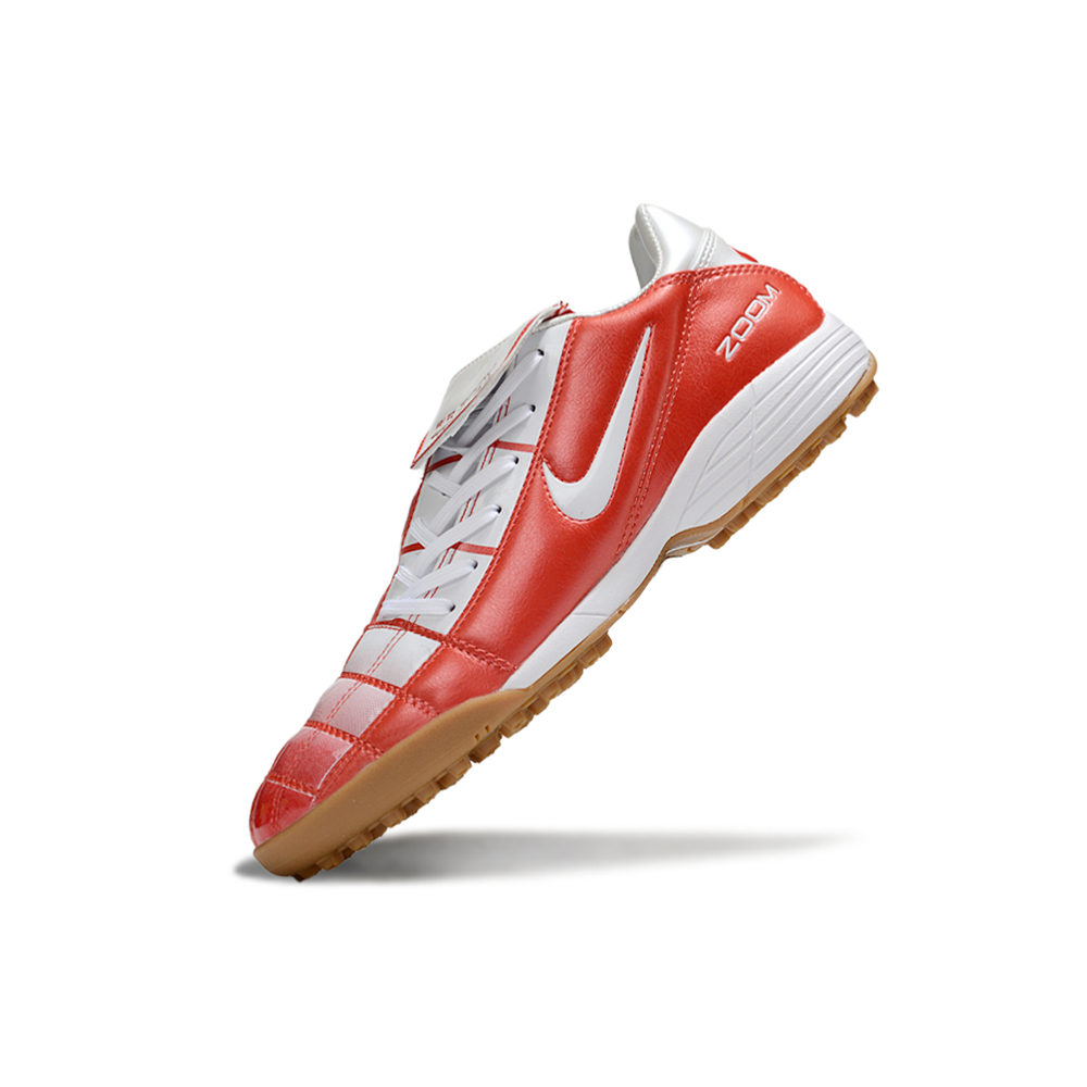 Chuteira Society Nike Total 90 TF Vermelho e Branco