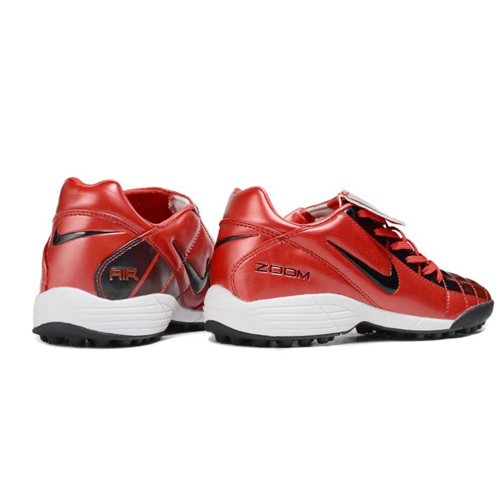 Chuteira Society Nike Total 90 TF Preto e Vermelho