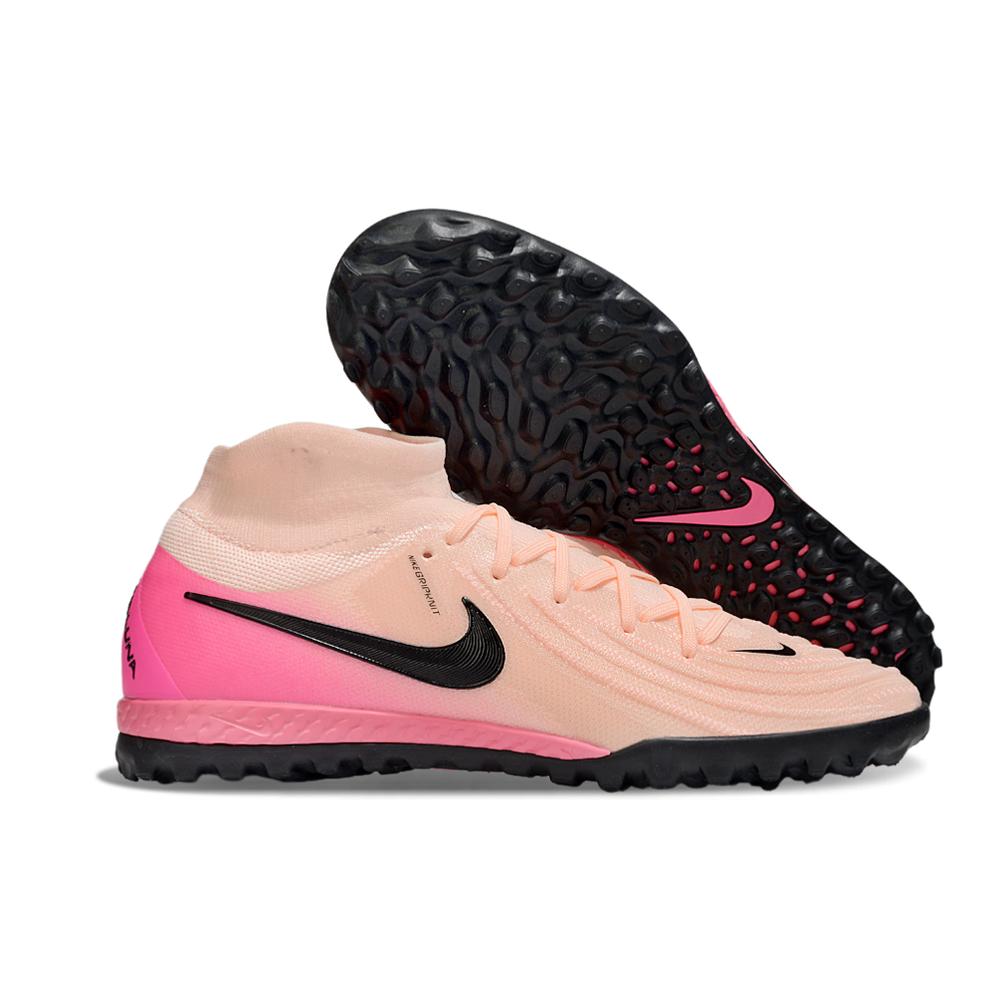 Chuteira Society Nike Phantom Luna 2 Elite TF Rosa