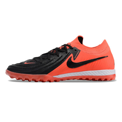 Chuteira Society Nike Phantom GX 2 Elite TF Preto e Vermelho
